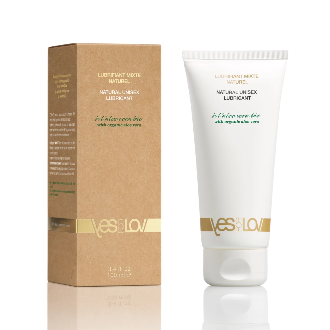 Wodny lubrykant dopochwowy z aloesem YESforLOV Natural Unisex 100 ml