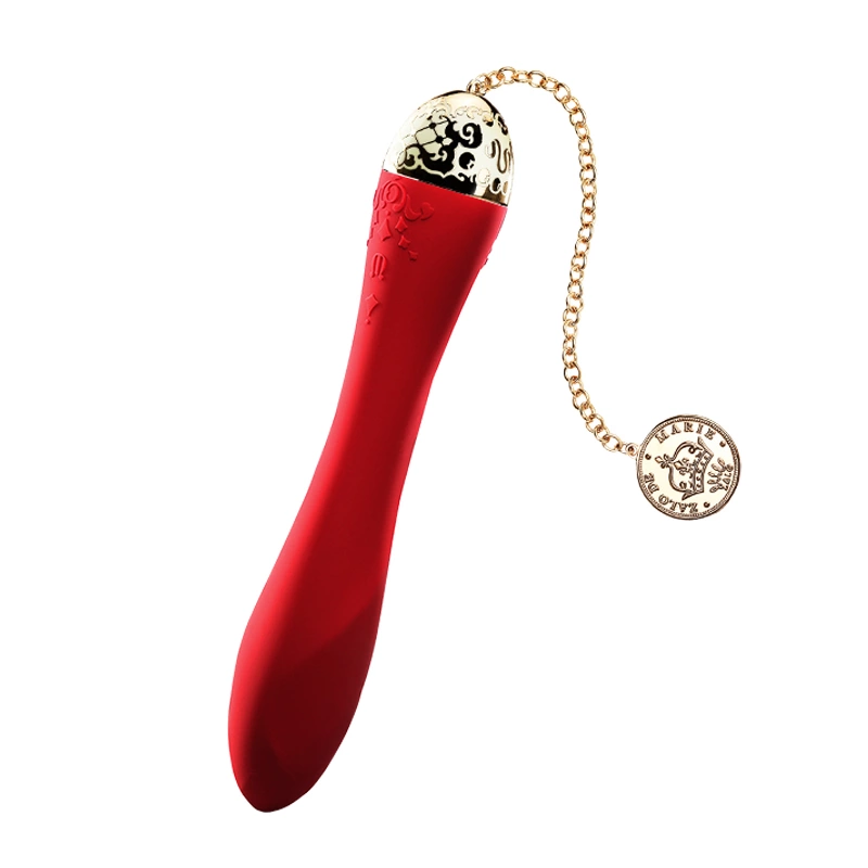 Czerwony silikonowy wibrator do masturbacji punktu G Zalo Marie G Spot Vibrator 