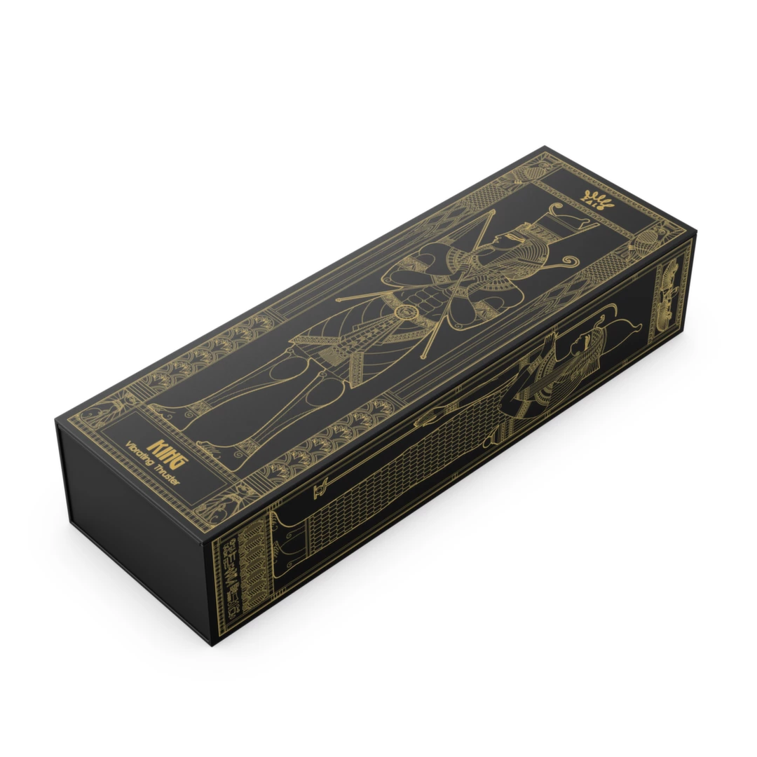 Czerwony silikonowy wibrator z wyprofilowaną końcówką do masturbacji pochwy Zalo King Wine  Czerwony silikonowy wibrator z wyprofilowaną końcówką do masturbacji pochwy Zalo King Wine